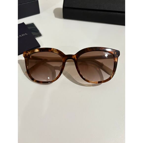 Gently used Authentic Prada Women's PR03XS 53mm Sunglasses w box, case & cloth - Picture 2 of 7